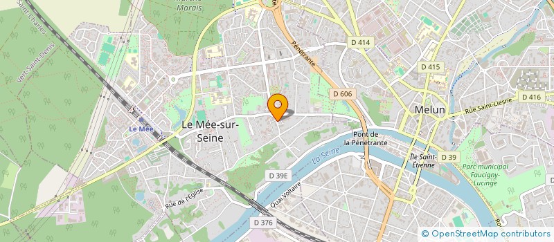 localisation de l'entreprise GIE AMELIOR PRODUC ANIMALE ILE DE FRANCE à LE MEE-SUR-SEINE