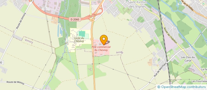localisation de l'entreprise GIE AMILLY à AMILLY