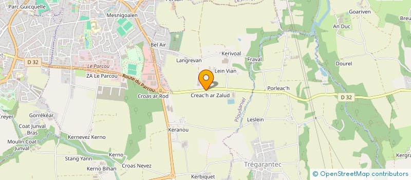 localisation de l'entreprise GIE AN ERMINIG  PLOUDANIEL