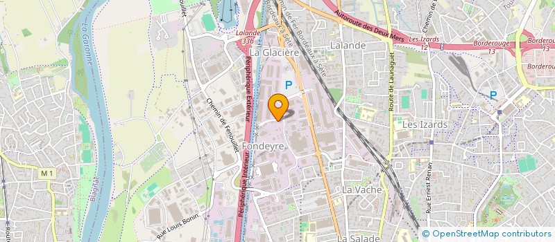 localisation de l'entreprise GIE AQUITRANS à TOULOUSE