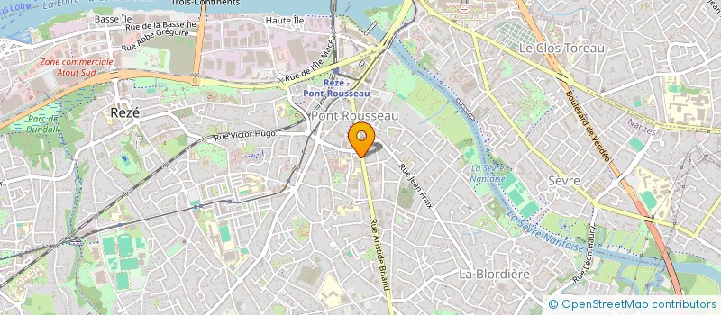 localisation de l'entreprise GIE ARC- EN- CIEL  REZE