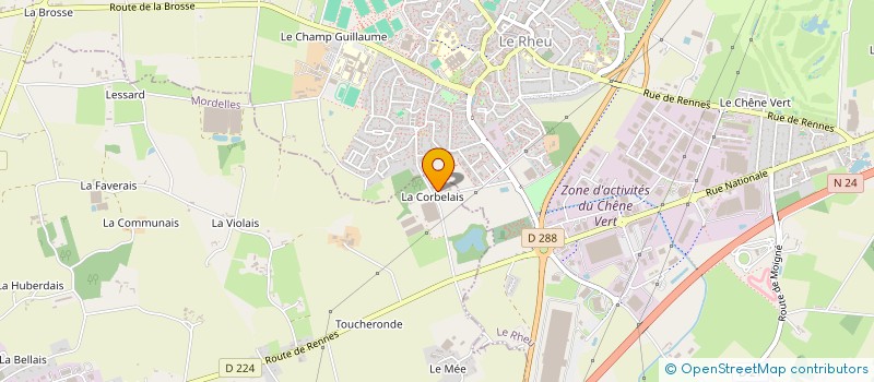 localisation de l'entreprise GIE ARMORIQUE PLANTES à MORDELLES