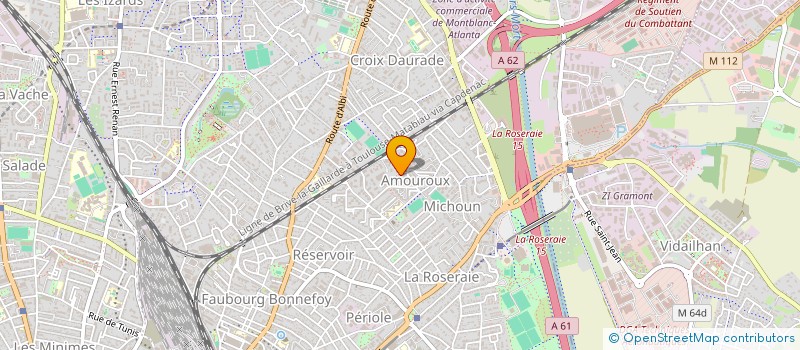 localisation de l'entreprise GIE ATSF à TOULOUSE