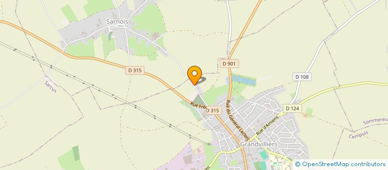 localisation de l'entreprise GIE AU PANIER FERMIER à GRANDVILLIERS