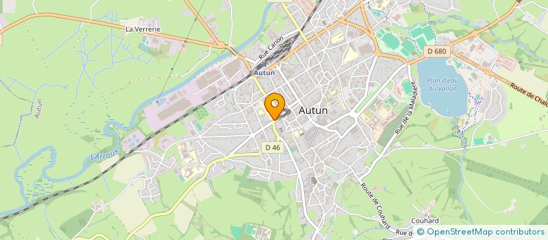 localisation de l'entreprise GIE AUTUN-MORVAN à AUTUN