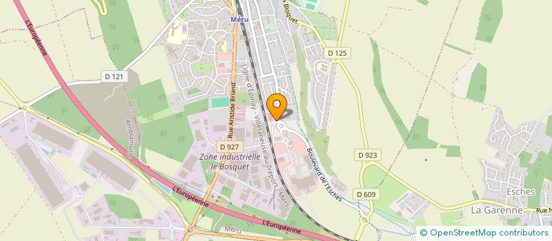 localisation de l'entreprise GIE BAC PREVOTE à MERU