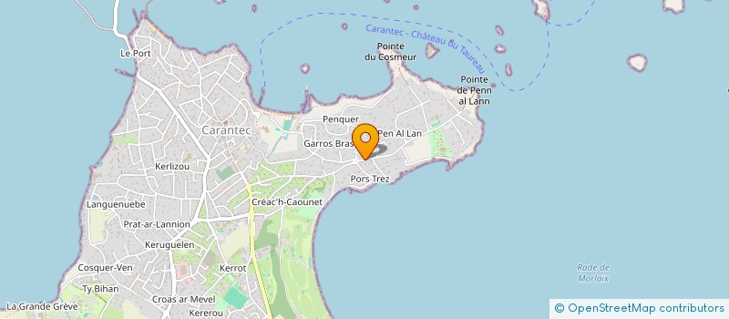 localisation de l'entreprise GIE BERDER à CARANTEC