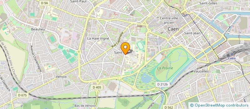 localisation de l'entreprise GIE BIO-SM à CAEN