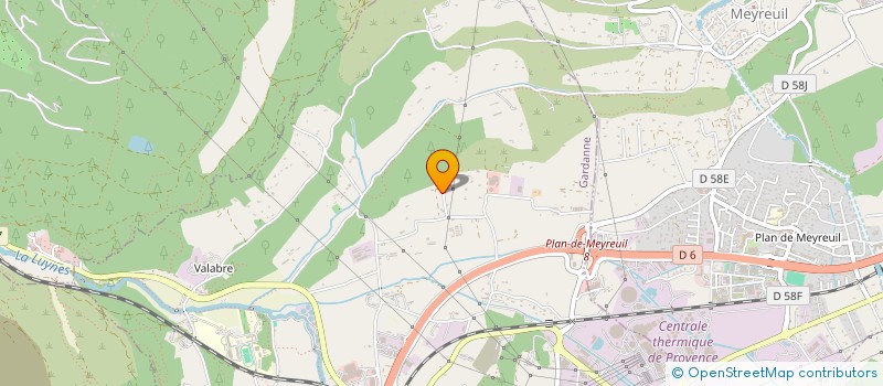localisation de l'entreprise GIE BOITES ET COPEAUX à GARDANNE