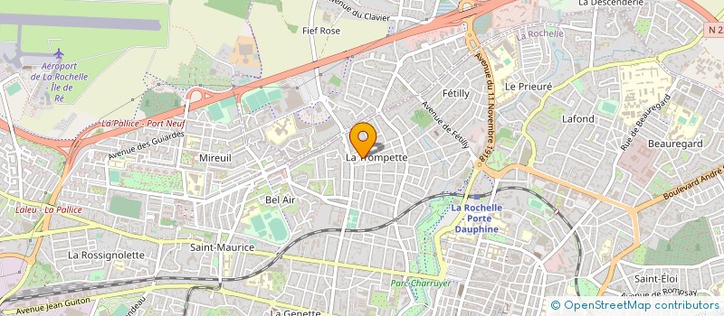 localisation de l'entreprise GIE BOULANGERS DE LA ROCHELLE  LA ROCHELLE