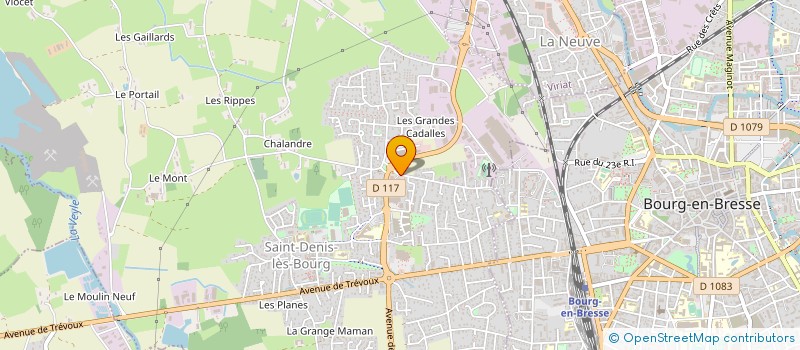 localisation de l'entreprise GIE BOURG-GPS à SAINT-DENIS-LES-BOURG