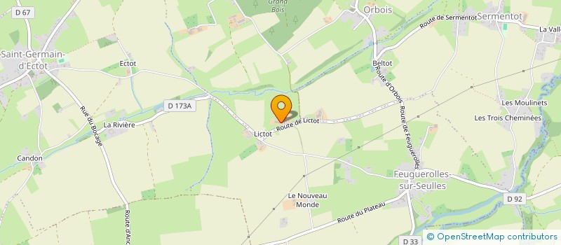 localisation de l'entreprise GIE BRASIL PLC  AURSEULLES