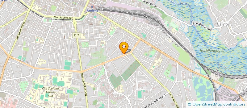 localisation de l'entreprise GIE CASSIOPEE  AMIENS