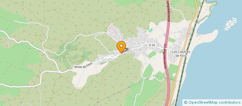 localisation de l'entreprise GIE CELLIER DE LA PIERRE à FITOU