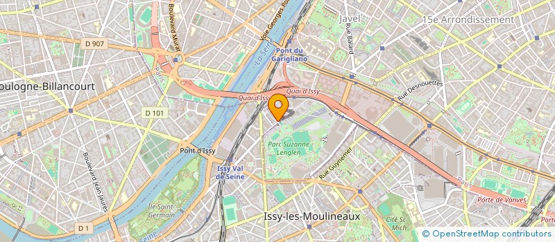 localisation de l'entreprise GIE CFA DES CHEFS à ISSY LES MOULINEAUX