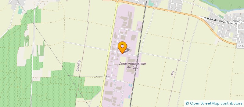 localisation de l'entreprise GIE COMPTOIR VITIVINICOLE EUROPEEN  OIRY