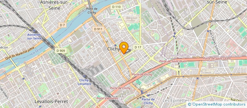 localisation de l'entreprise GIE CREATION CLICHY à CLICHY
