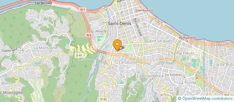 localisation de l'entreprise GIE CRECHE AND GO ENTRETIEN à SAINT-DENIS