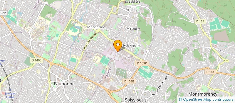 localisation de l'entreprise GIE D'ANDILLY  ANDILLY