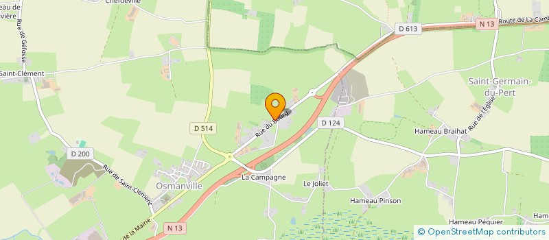 localisation de l'entreprise GIE D'AUBOUILLE  OSMANVILLE