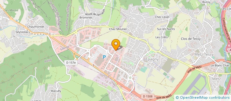 localisation de l'entreprise GIE D EPAGNY à EPAGNY METZ-TESSY