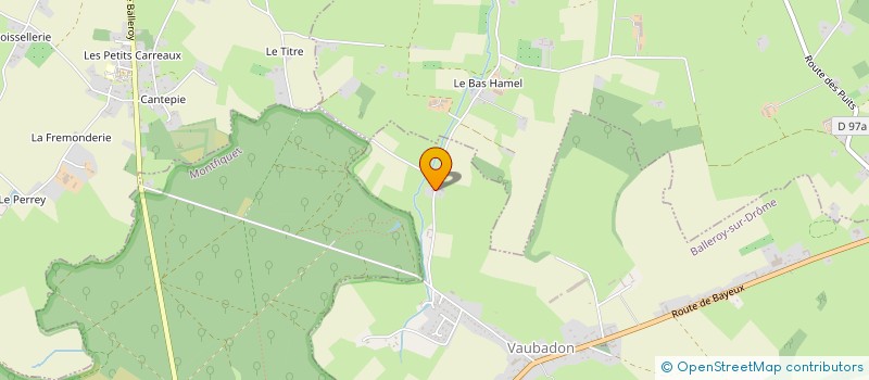 localisation de l'entreprise GIE DE BAUGIS à CAHAGNOLLES