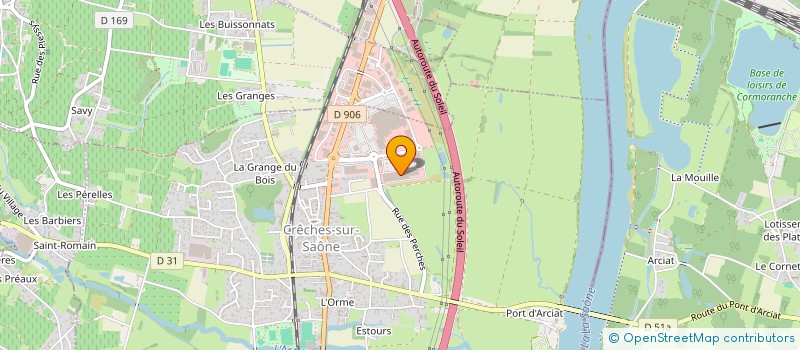 localisation de l'entreprise GIE DE CRECHES à CRECHES-SUR-SAONE