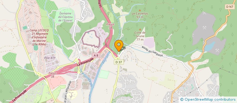 localisation de l'entreprise GIE DE FREJUS à FREJUS