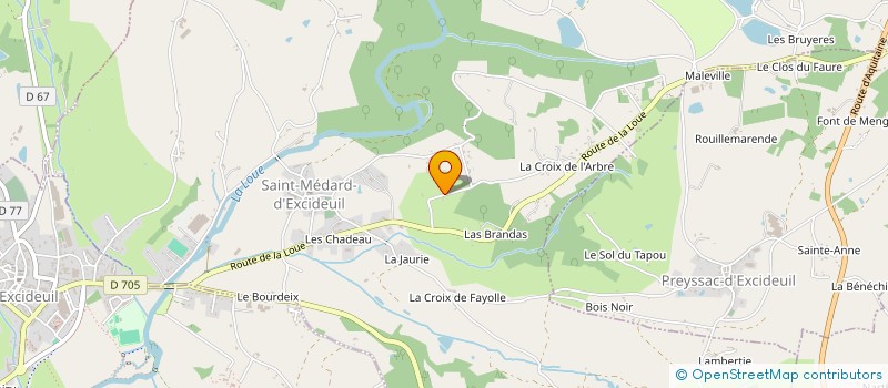 localisation de l'entreprise GIE DE L AUVEZERE à ANLHIAC