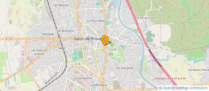 localisation de l'entreprise GIE DE L IMAGERIE DU BASSIN SALONNAIS  SALON-DE-PROVENCE