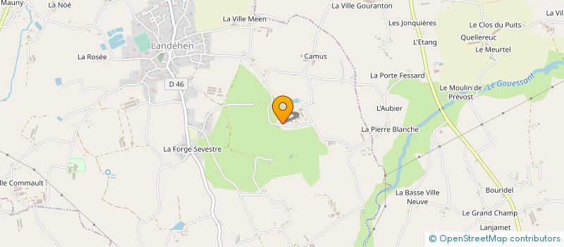 localisation de l'entreprise GIE DE LA CLOTURE à LANDEHEN