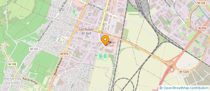 localisation de l'entreprise GIE DE LA COTE à MARSANNAY-LA-COTE