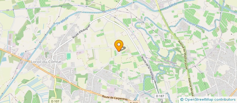 localisation de l'entreprise GIE DE LORIOL DU COMTAT à LORIOL-DU-COMTAT