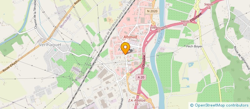 localisation de l'entreprise GIE DE MONTAUBAN  MONTAUBAN