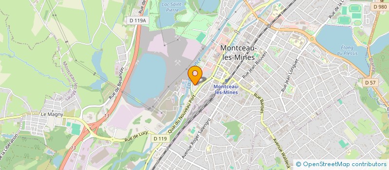localisation de l'entreprise GIE DE MONTCEAU LES MINES à MONTCEAU-LES-MINES