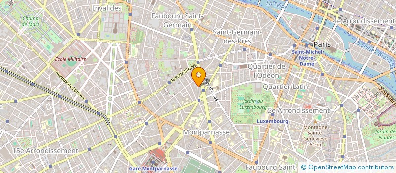localisation de l'entreprise GIE DE MOYENS ALLIANCE PROFESSIONNELLE à PARIS