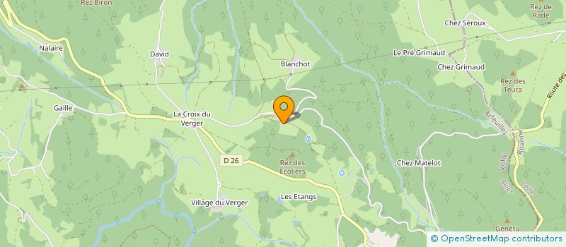 localisation de l'entreprise GIE DE PALEA à BARRAIS-BUSSOLLES