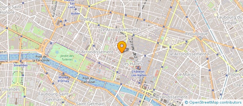 localisation de l'entreprise GIE DE RECHERCHE GENETIQUES CEREALES à PARIS
