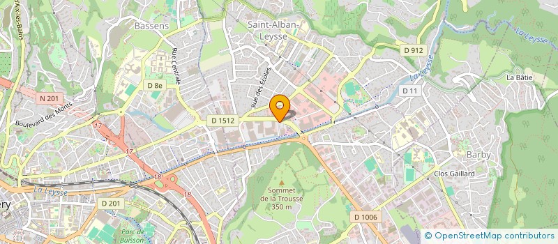 localisation de l'entreprise GIE DE SAINT ALBAN LEYSSE  SAINT-ALBAN-LEYSSE