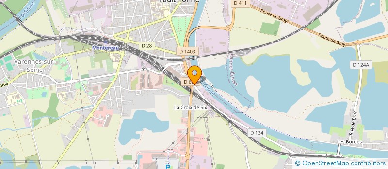 localisation de l'entreprise GIE DE VARENNES SUR SEINE à VARENNES-SUR-SEINE