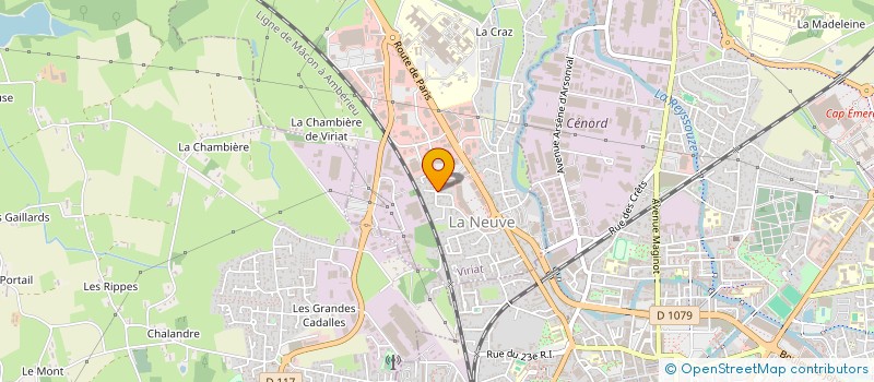 localisation de l'entreprise GIE DE VIRIAT à VIRIAT