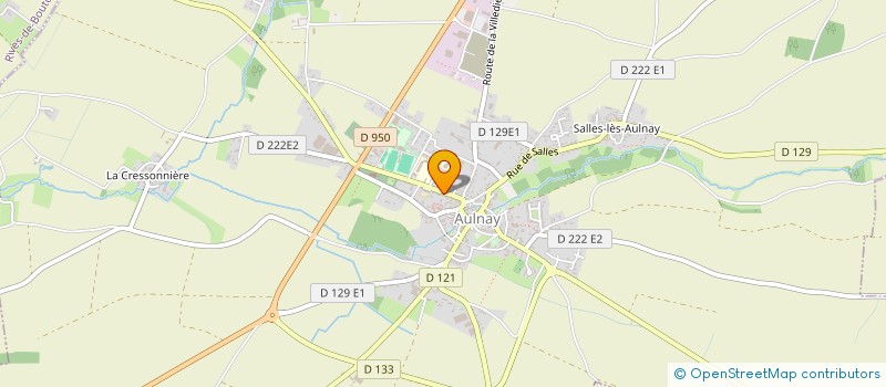 localisation de l'entreprise GIE DES 2 CHARENTES  AULNAY