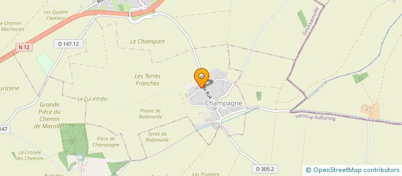 localisation de l'entreprise GIE DES AVENAGES à GOUSSAINVILLE