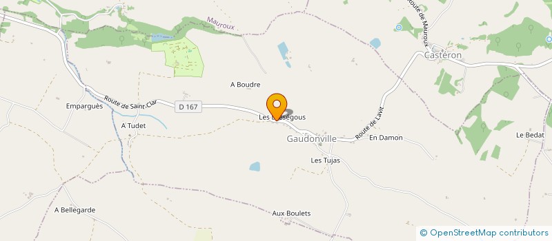 localisation de l'entreprise GIE DES COTEAUX DU GERS  TOURNECOUPE