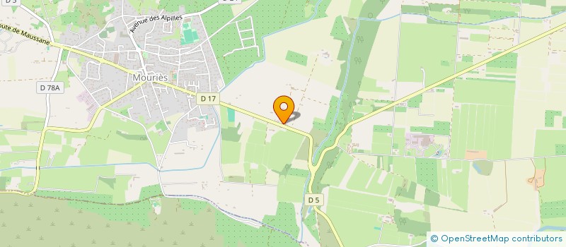 localisation de l'entreprise GIE DES COUSTIERES  MOURIES