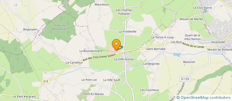 localisation de l'entreprise GIE DES DEUX CHEMINS à PLOURHAN