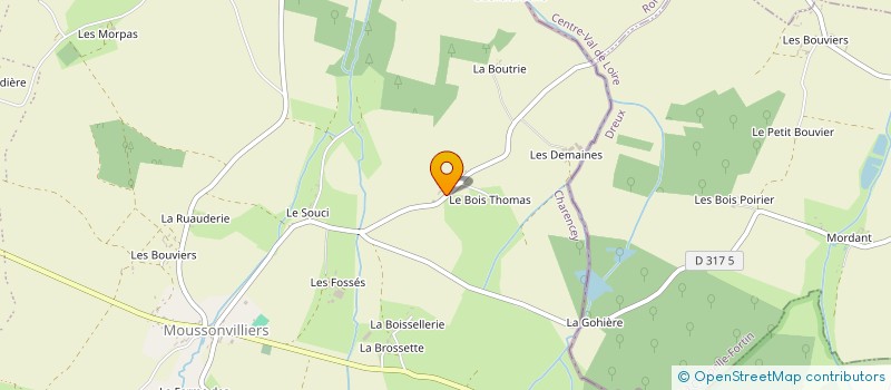 localisation de l'entreprise GIE DES DEUX PERCHE à CHARENCEY