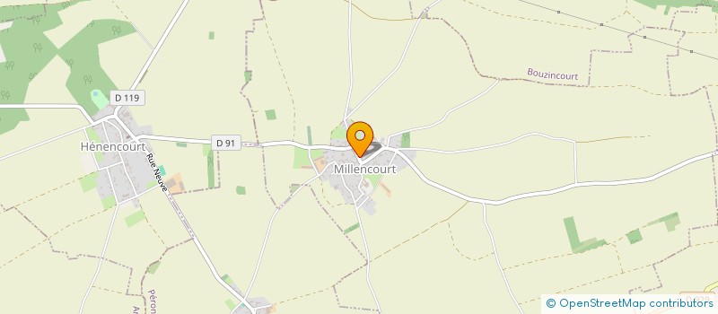 localisation de l'entreprise GIE DES DEUX VALLEES  MILLENCOURT