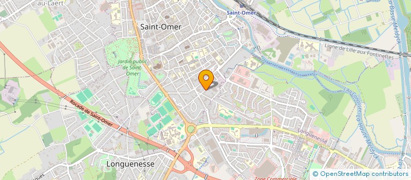 localisation de l'entreprise GIE DES HAUTS DE FRANCE  SAINT-OMER