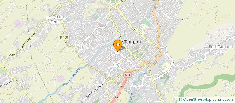 localisation de l'entreprise GIE DES MARINS PECHEURS à LE TAMPON